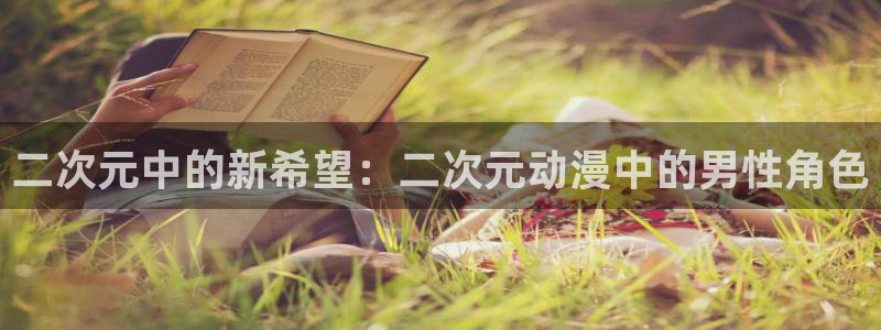 漫画里番本子：二次元中的新希望：二次元动漫中的男性角色