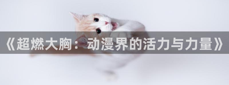 里番动漫网在线：《超燃大胸：动漫界的活力与力量》